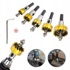 Korbi Vrtalni Set za Les/Plastiko/Kovino 16-30mm