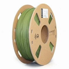 Gembird Struna za tiskanje (filament), PLA MATTE, 1,75mm, 1kg, zelena