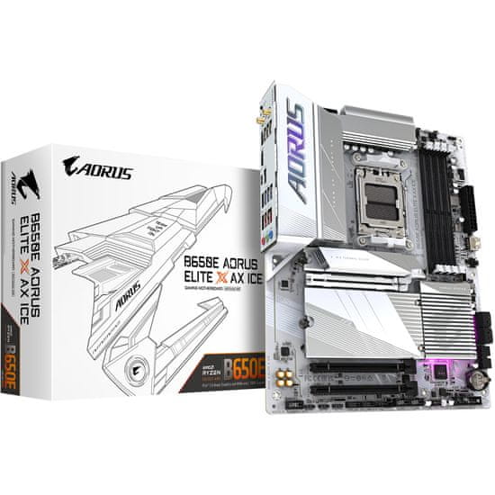 Gigabyte AM5 B650E AORUS ELITE X ICE