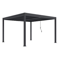 Rojaplast Bioklimatska pergola INTRO DUO 4x4 m, aluminij - samostoječa, dvo-conska