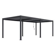Rojaplast Bioklimatska pergola INTRO DUO 7,2x3,6 m, aluminij - samostoječa, tri-conska