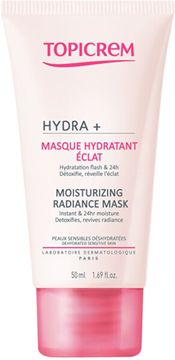 Topicrem Vlažilna in posvetlitvena maska za obraz HYDRA+ (Moisturizing Radiance Mask) 50 ml
