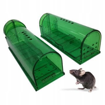 Korbi Humano prijazna past za glodalce 2 kos Korbi