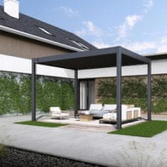 Rojaplast Bioklimatska pergola INTRO NEO 4x3 m, aluminij – prostostoječa