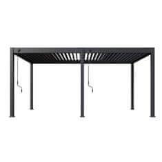 Rojaplast Bioklimatska pergola INTRO NEO 5,3x3 m, aluminij in jeklo – prostostoječa - Z MONTAŽO
