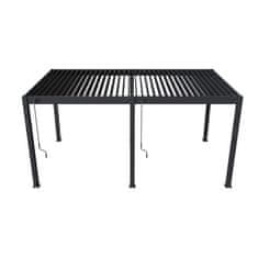 Rojaplast Bioklimatska pergola INTRO NEO 5,3x3 m, aluminij in jeklo – prostostoječa - Z MONTAŽO