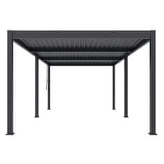 Rojaplast Bioklimatska pergola INTRO DUO 7,2x3,6 m, aluminij - samostoječa, tri-conska
