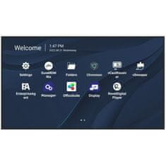 Viewsonic CDE5530 55" (139,7cm) 4K VA HDMI brezžični informacijski monitor
