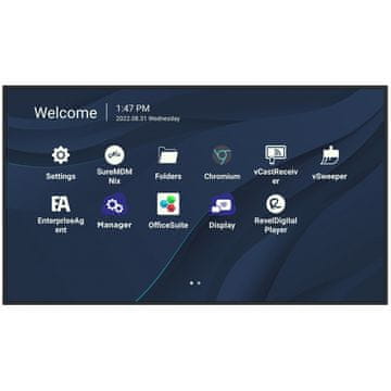 Viewsonic CDE5530 55" (139,7cm) 4K VA HDMI brezžični informacijski monitor