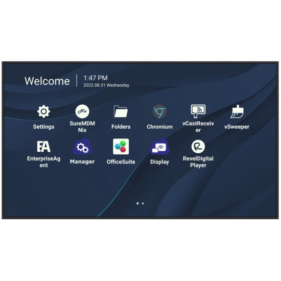 Viewsonic CDE5530 55" (139,7cm) 4K VA HDMI brezžični informacijski monitor