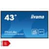 ProLite LH4341UHS-B2 43" (108cm) UHD IPS HDMI/VGA 24/7 informacijski zaslon