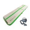 Airtrack napihljiva podloga 400 x 100 x 20 cm - zelena