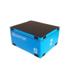 Master Sport Trening plyo box Soft - 90 x 75 x 45 cm