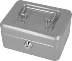 Westcott Blagajna 152x120x79mm srebrna e-51000