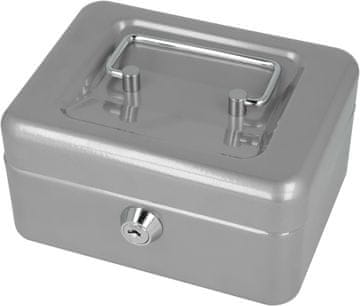 Westcott Blagajna 152x120x79mm srebrna e-51000