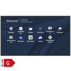 Viewsonic CDE6530 65" (165,1cm) 4K HDMI Wi-Fi/BT 24/7 informacijski monitor