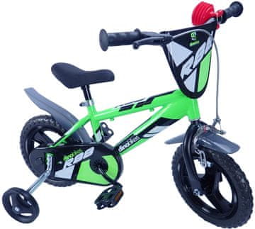 Dino bikes Otroško kolo zeleno 12" 2024