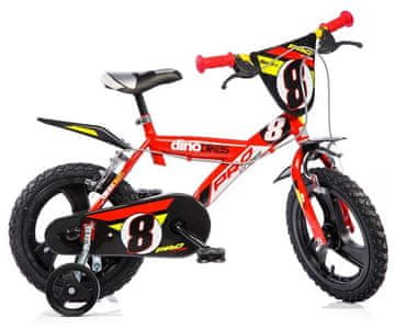 Dino bikes rdeče - 14" otroško kolo