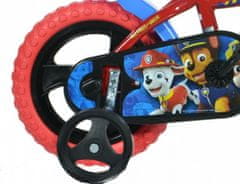 Kubisport Otroško kolo Dino s potiskom PAW PARTOL 12" rdeče