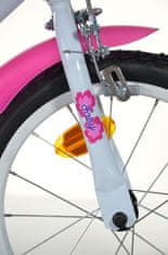 Dino bikes 166 RSN FAIRY Bela, roza tisk 16" 2022