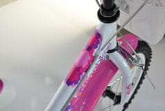 Dino bikes 166 RSN FAIRY Bela, roza tisk 16" 2022