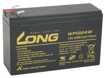 Long Baterija 12V 6Ah F2 HighRate (WP1224W)
