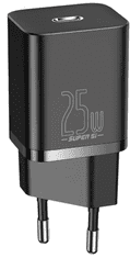 BASEUS Super Si hišni polnilec, USB-C, 25W (CCSP020101)