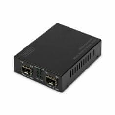 Digitus pretvornik FO-FO 10/100/1000 MM- SM SFP prazen DN-82133
