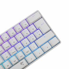 White Shark tipkovnica USB bela/rdeča mehanska stikala SLO SHINOBI-2-W