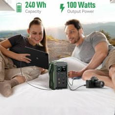 Joyroom prenosna baterija 75.000mAh 100W PowerBank army JR-PBF10