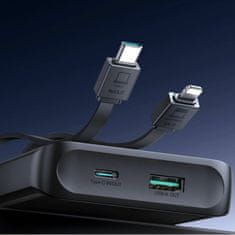 Joyroom prenosna baterija 10.000mAh 22,5W PowerBank črna JR-PBF19