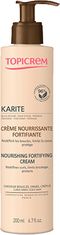 Topicrem Nega brez izpiranja za kodraste in skodrane lase Karite (hranljiva krepilna krema) 200 ml