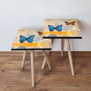 Woody Fashion Gnezditvena miza (2 kosa)