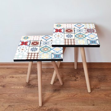 Woody Fashion Gnezditvena miza (2 kosa)