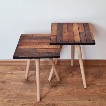Woody Fashion Gnezditvena miza (2 kosa)