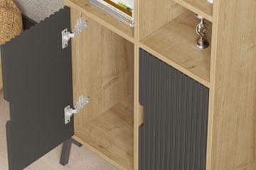 Woody Fashion Knjižna polica