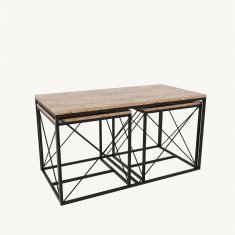 Woody Fashion Komplet mizic za kavo