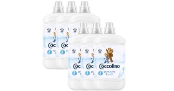 Coccolino mehčalec Sensitive Soft (1,7l x 6)