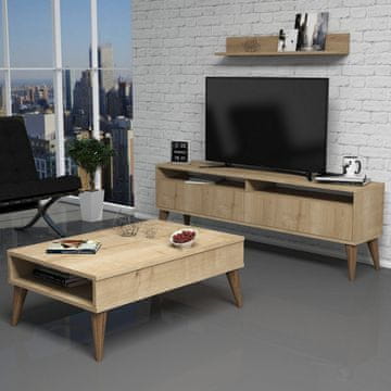 Woody Fashion Komplet pohištva za dnevno sobo
