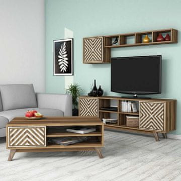 Woody Fashion Komplet pohištva za dnevno sobo