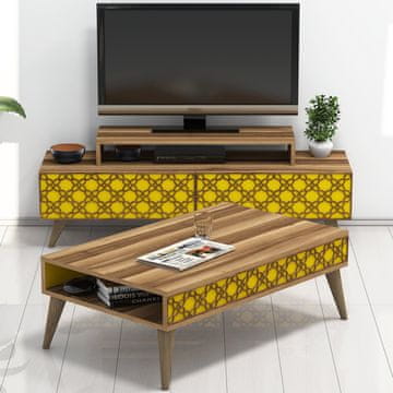 Woody Fashion Komplet pohištva za dnevno sobo