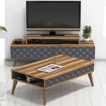 Woody Fashion Komplet pohištva za dnevno sobo