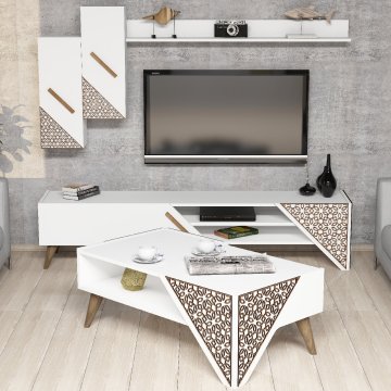 Woody Fashion Komplet pohištva za dnevno sobo