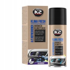 K2 K2 Klima Fresh Blueberry, sprej za osvežitev klimatske naprave, 150 ml
