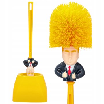 Korbi Ščetka za WC, kopalnico in stranišče – Donald Trump, toaletna ščetka