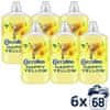 Coccolino mehčalec Happy Yellow (1,7l x 6)