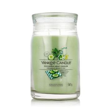Yankee Candle Signature Cucumber Mint Cooler dišeča svečka