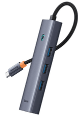 BASEUS priklopna postaja, HDMI 4K 60Hz, 4xUSB 3.0, 1x USB-C 100W PD, 5Gb/s (B00052807813-01)