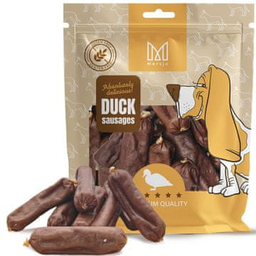 Mersjo Priboljšek za pse - Mersjo račje klobase 500g