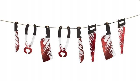 Korbi Halloween Krvava Torturna Girlanda 200cm